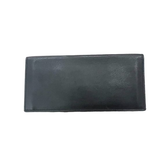 CARTIER: Black, Leather Double C Logo Wallet/Organizer #1308 - Picture 2 of 7